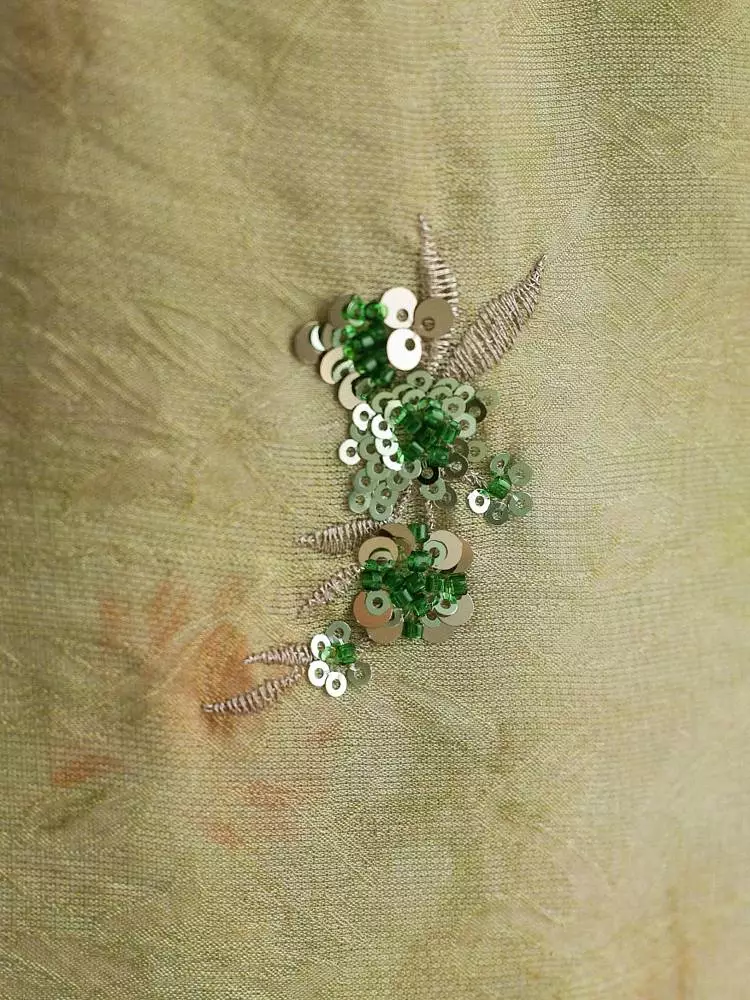 Платье (S (42RU), оливковый). Изображение № 4