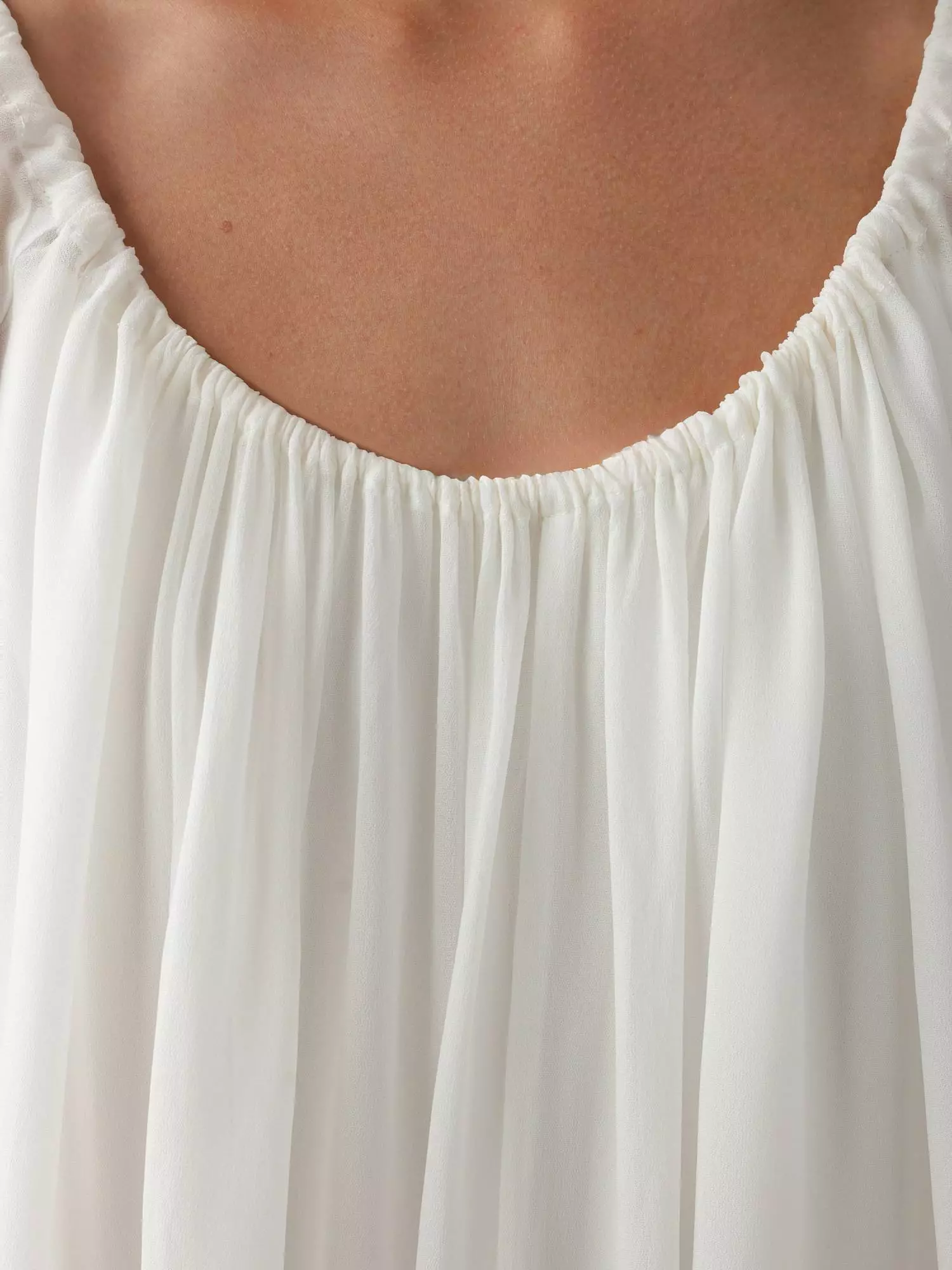 Накидка (oversize, белый). Избражение № 3