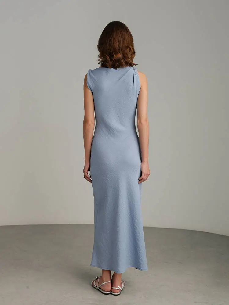 Платье (S (42RU), голубой). Изображение № 6