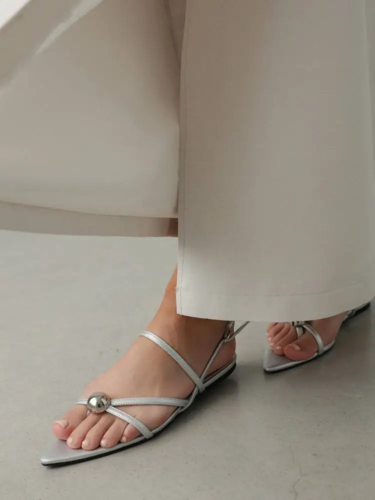 Босоножки (36, серебристый). Изображение № 3