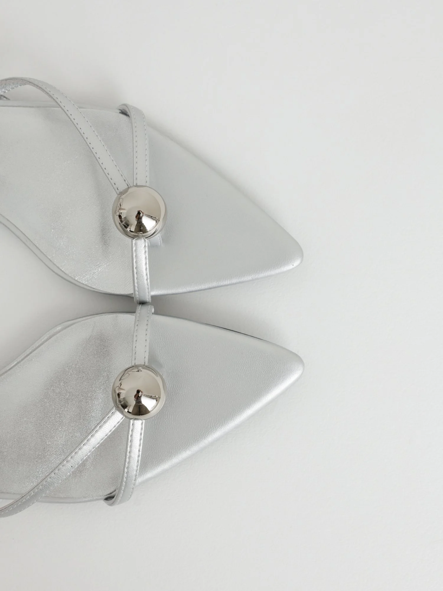 Босоножки (36, серебристый). Избражение № 2