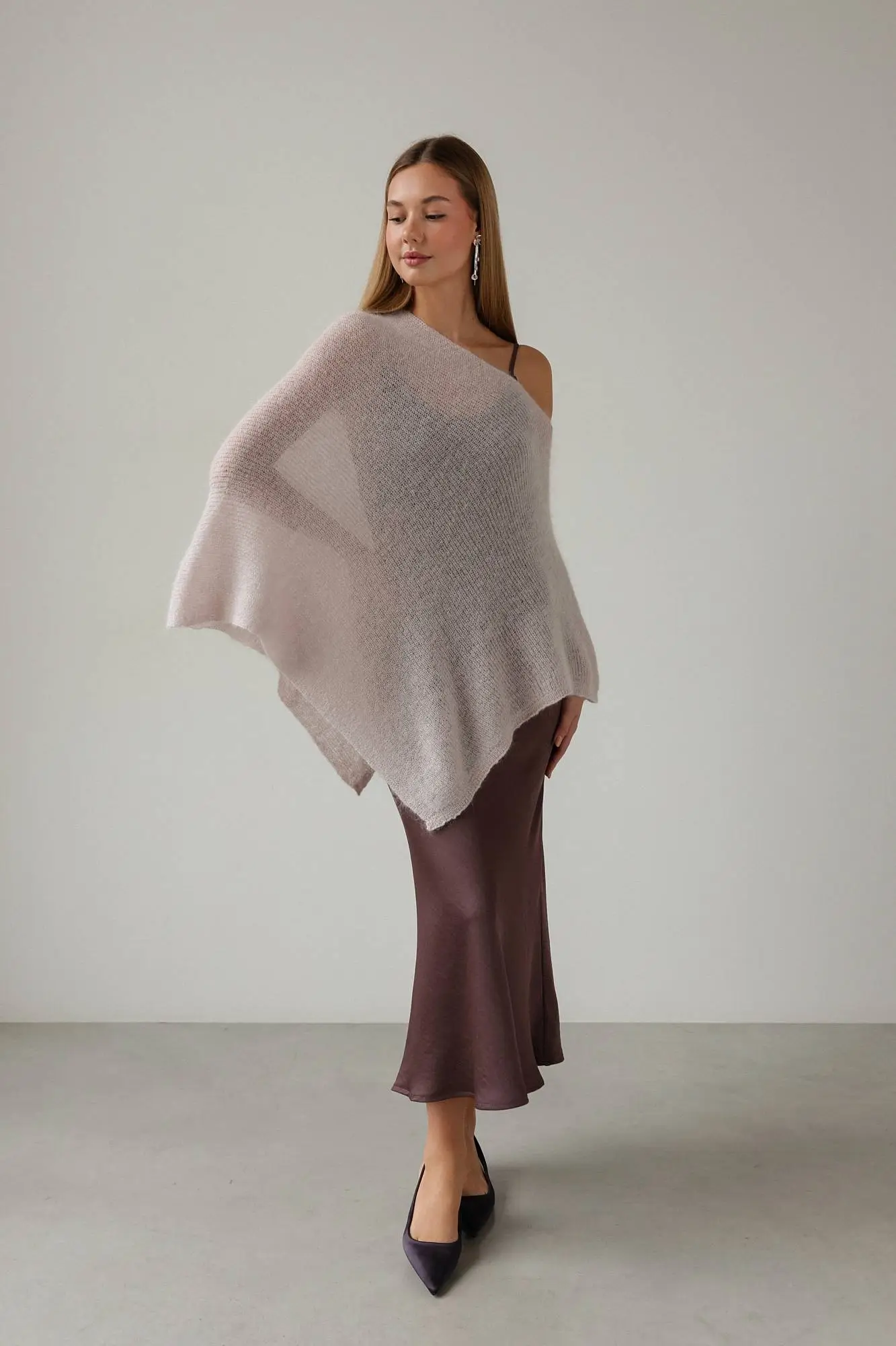 Платье (M (44RU), сливово-сиреневый). Избражение № 1