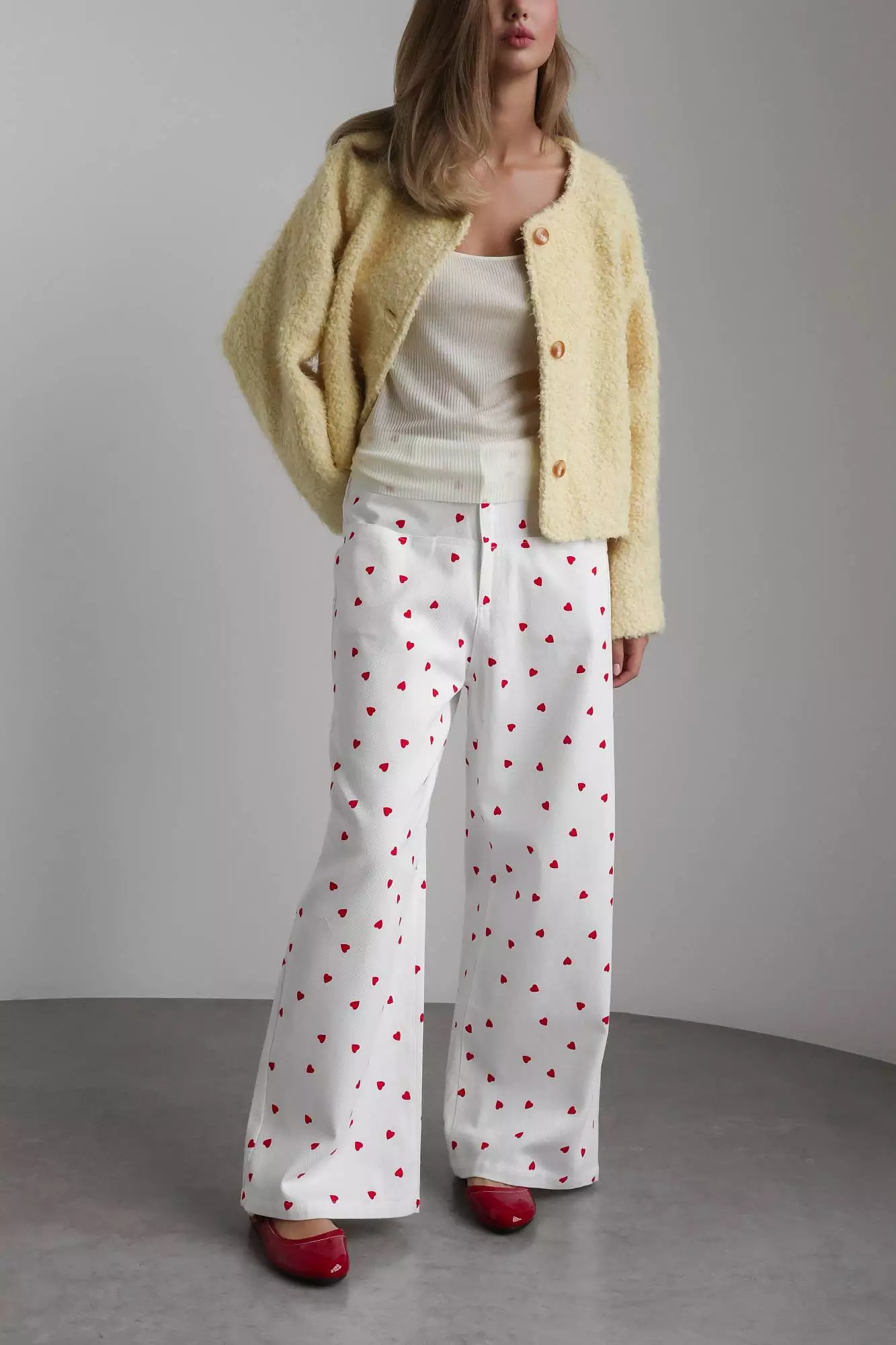 Джинсы (M (44), белый). Избражение № 1