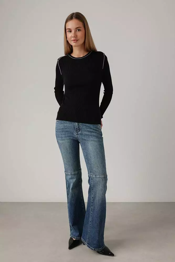 Лонгслив (onesize (42-46RU), чёрный). Изображение № 2