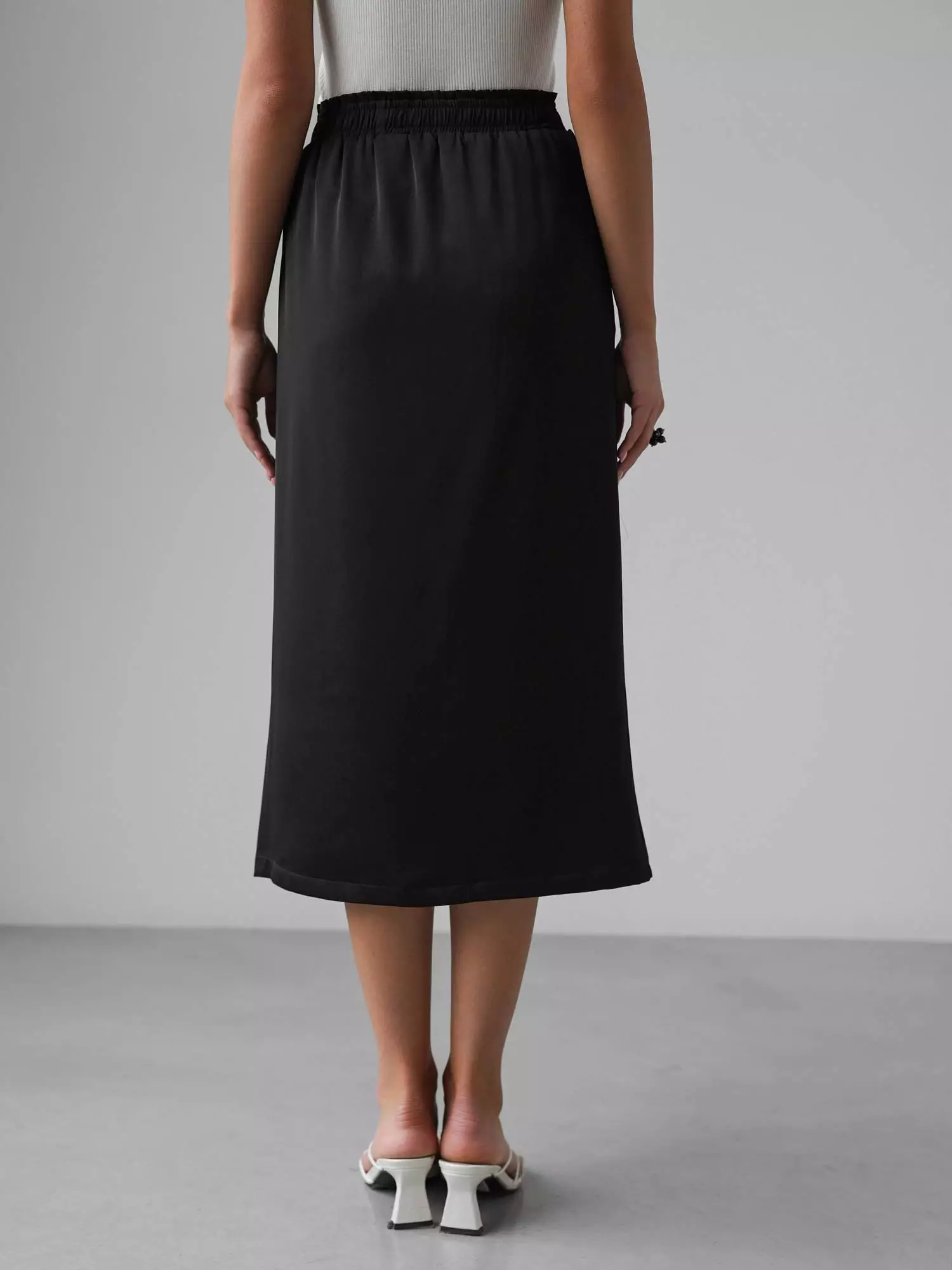 юбка (M (44), чёрный). Избражение № 6