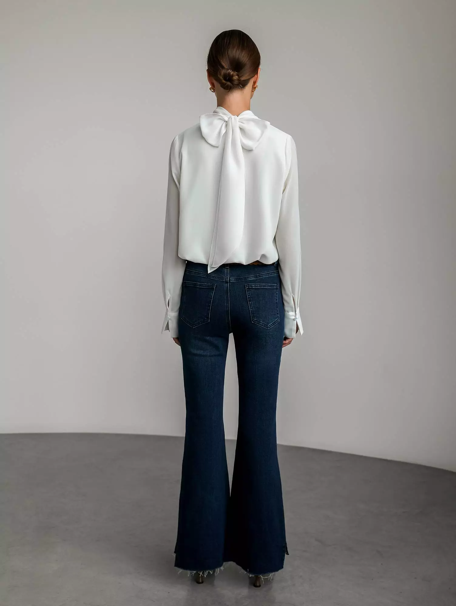 Джинсы (L (46RU), тёмно-синий). Избражение № 5