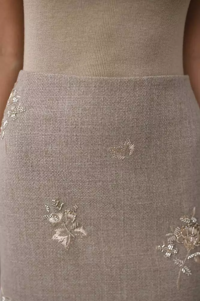 Юбка (S (42RU), бежевый). Изображение № 2