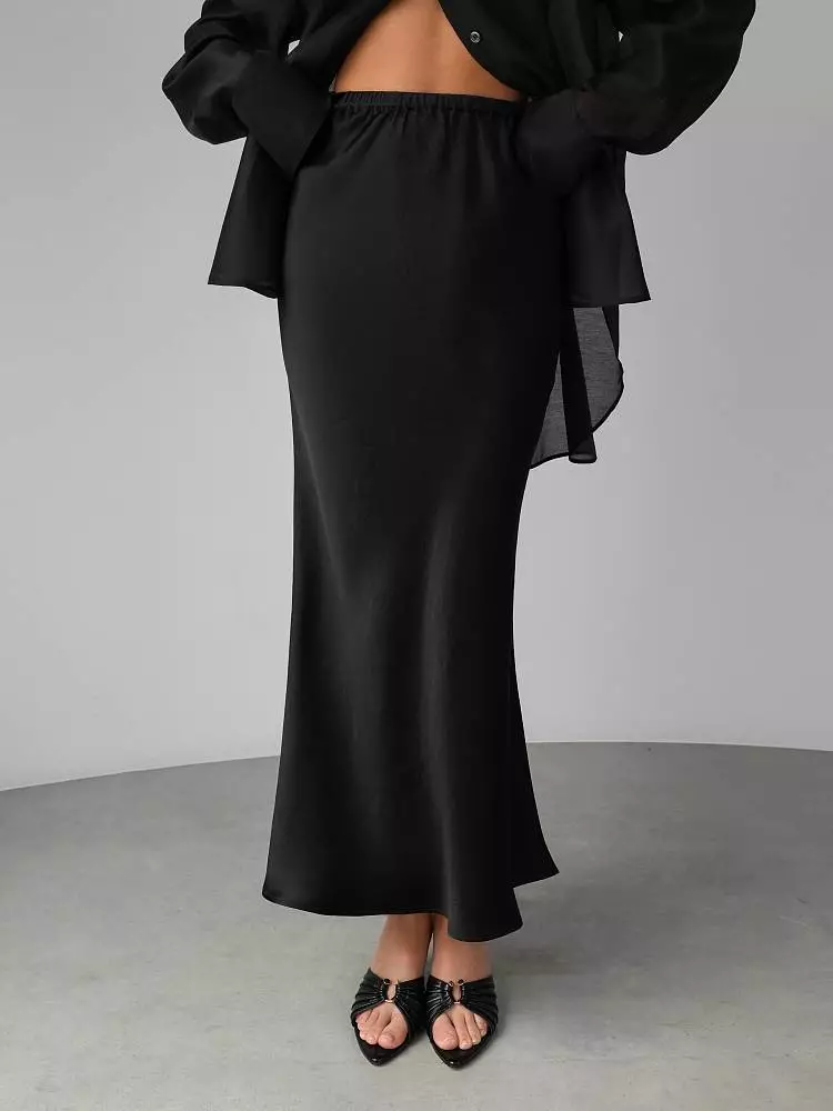 Юбка  (M (44RU), чёрный). Изображение № 1