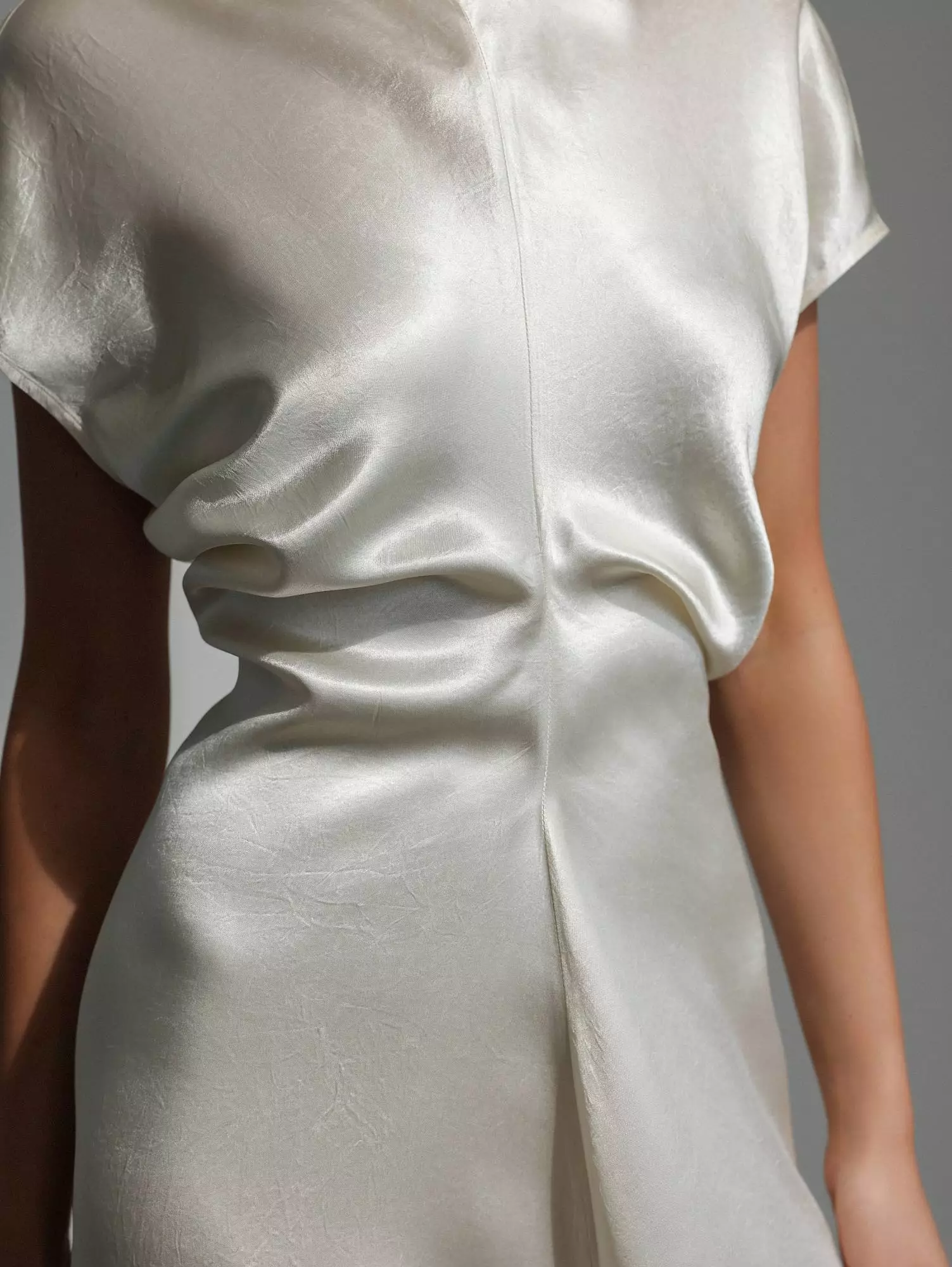 Платье (S (42RU), кремовый). Избражение № 3