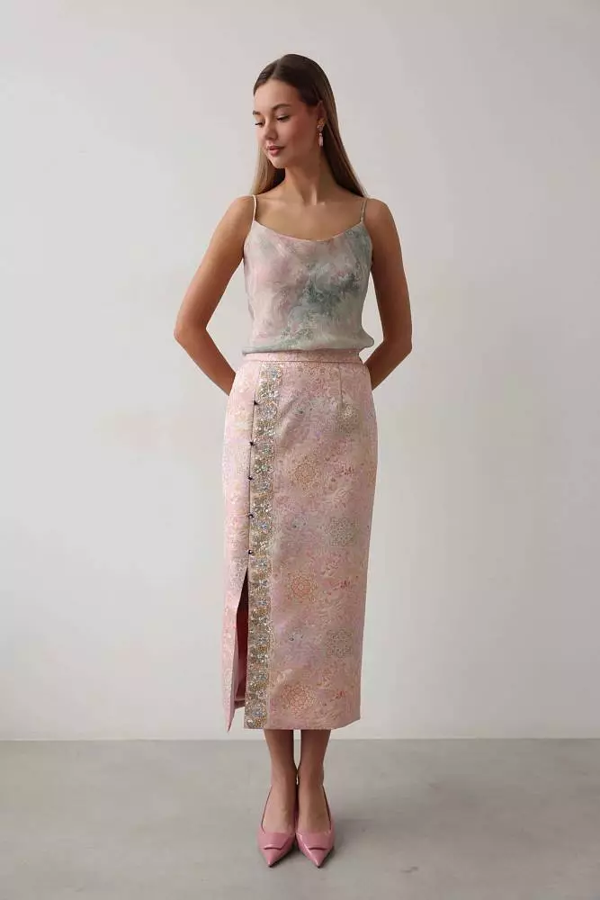 Юбка (S (40RU), розовый). Изображение № 1