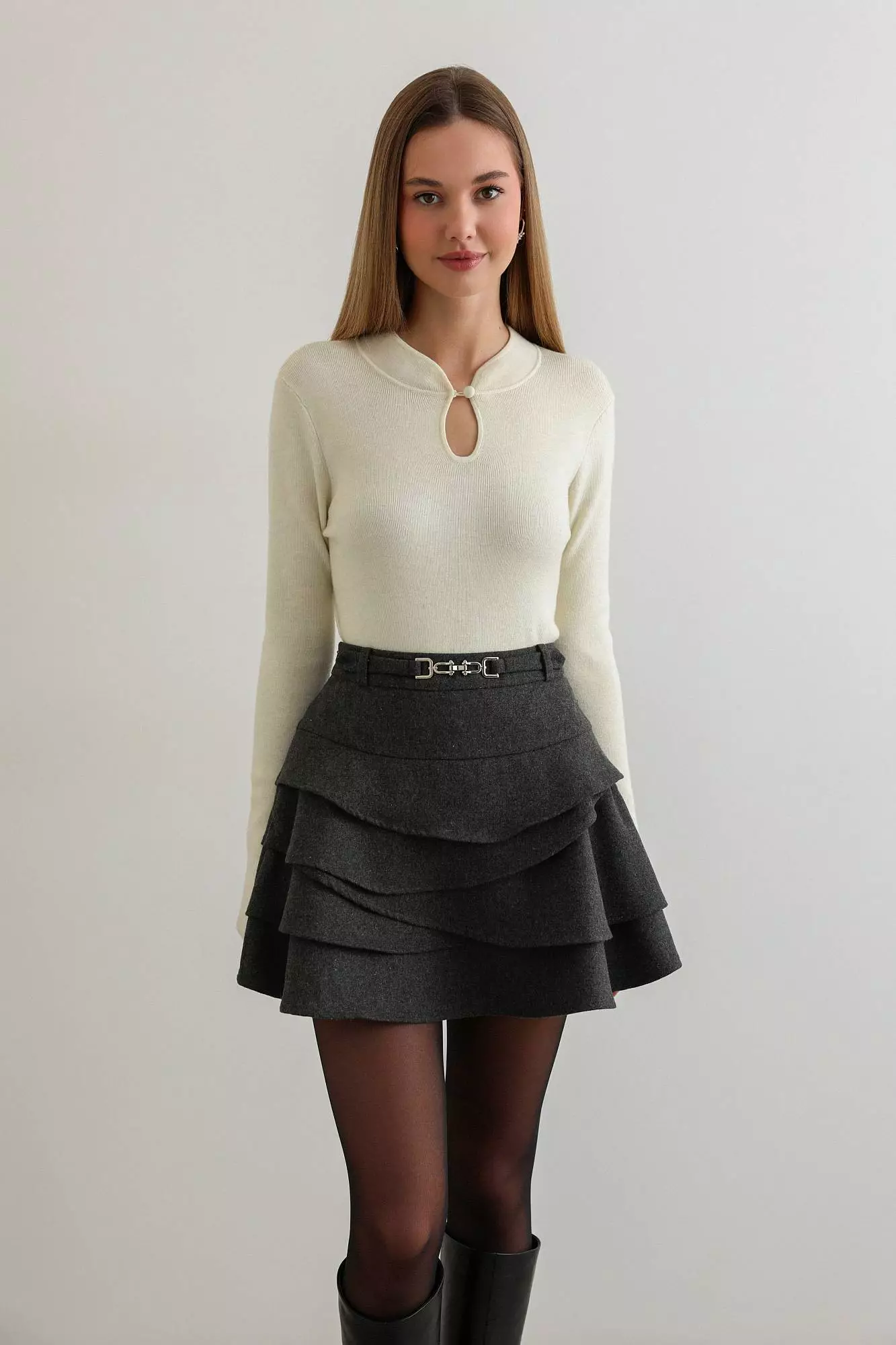 Водолазка (L (46RU), светло-бежевый). Избражение № 3