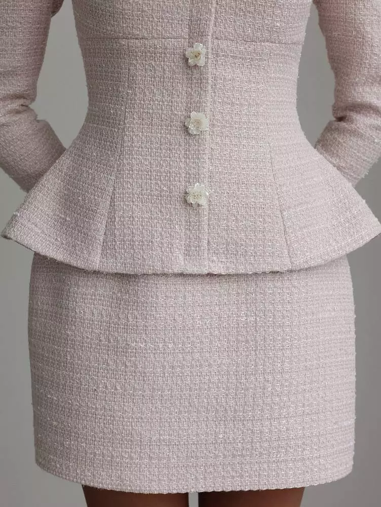 Платье (M (44RU), бледно-розовый). Изображение № 5