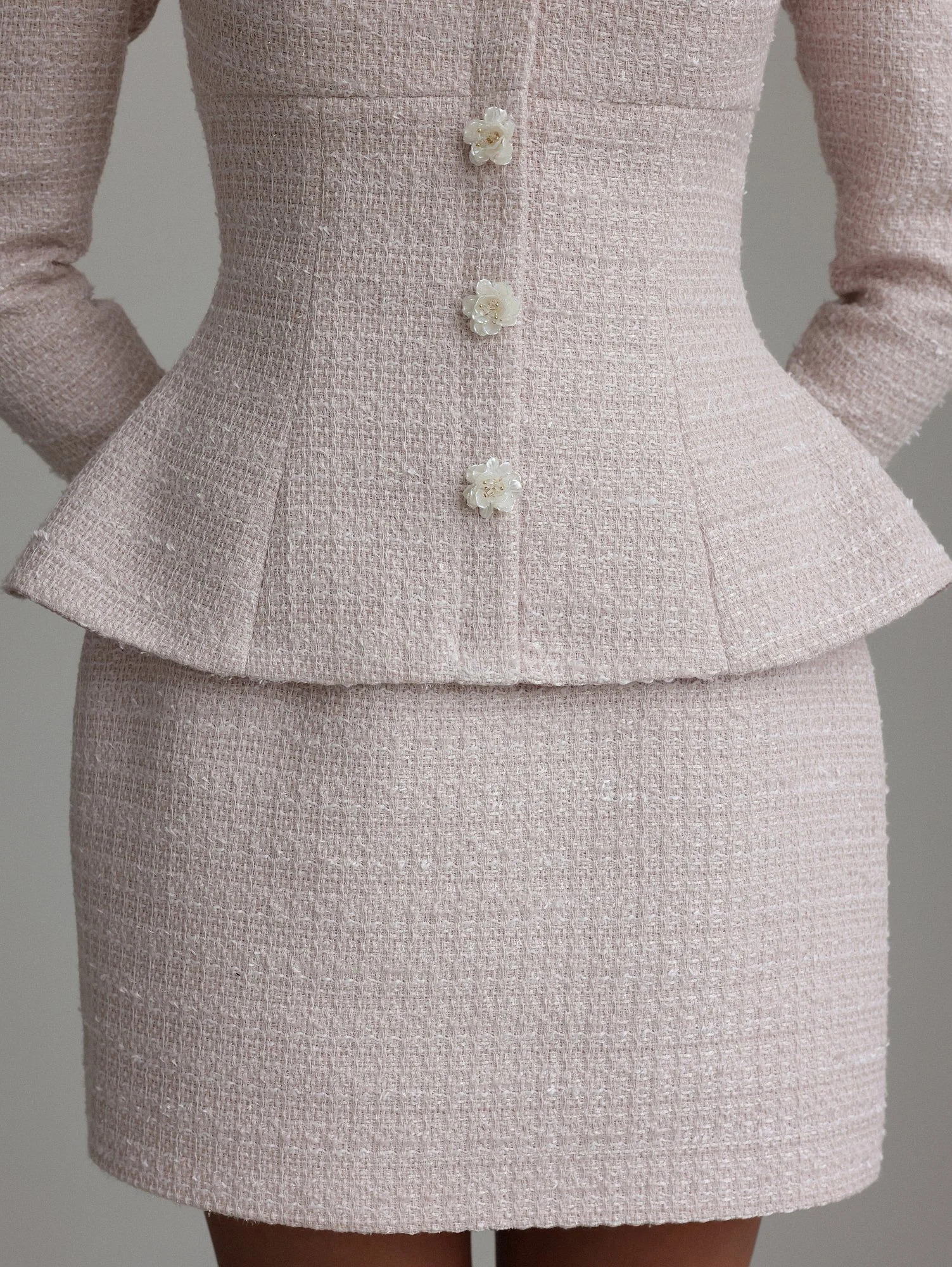 Платье (M (44RU), бледно-розовый). Избражение № 5