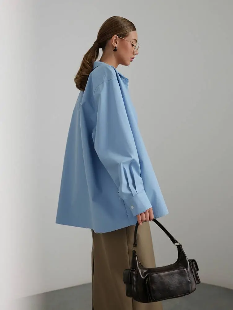 Рубашка (onesize (42-46RU), голубой). Изображение № 5