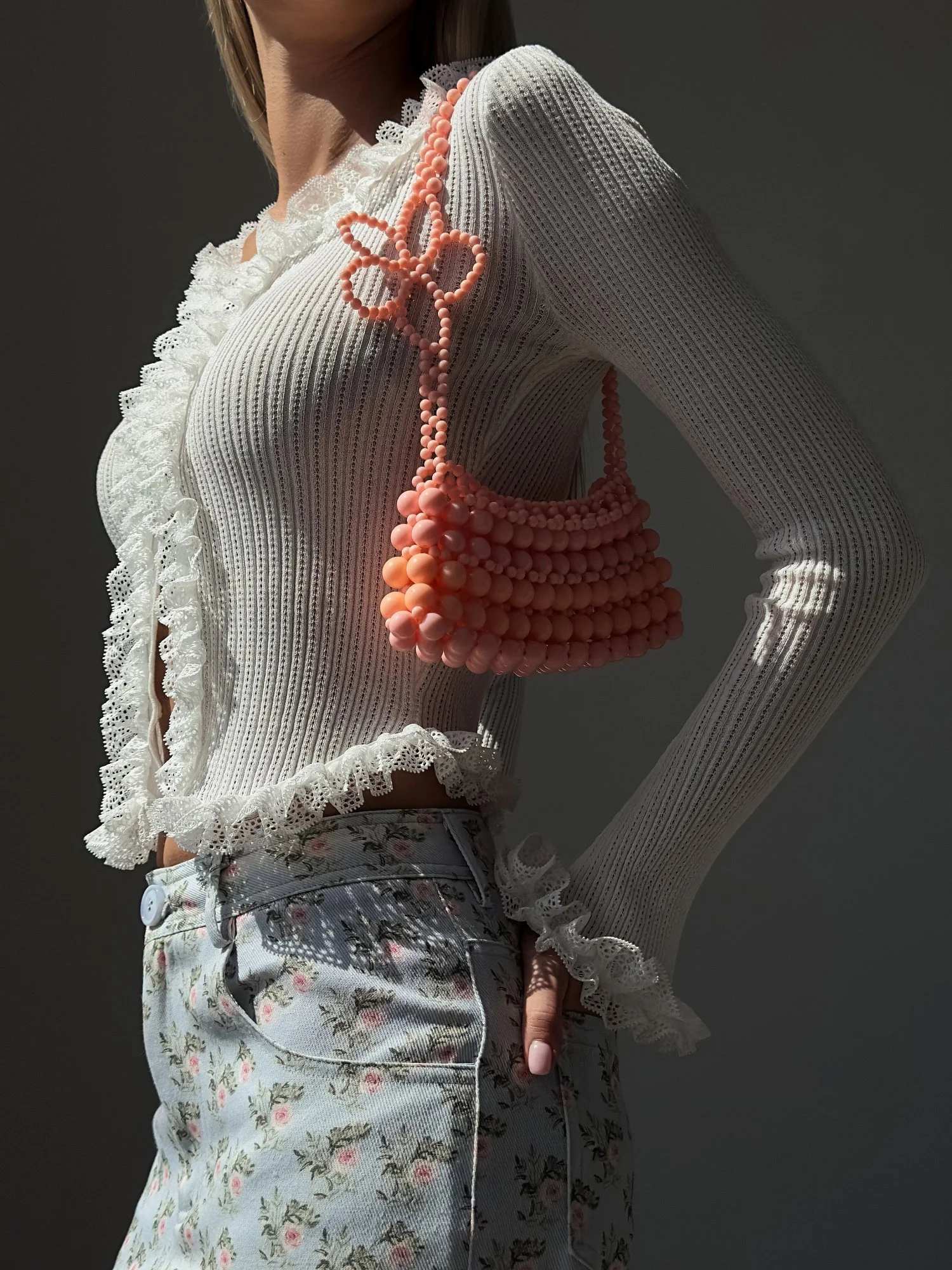 сумка (розовый персик). Избражение № 1