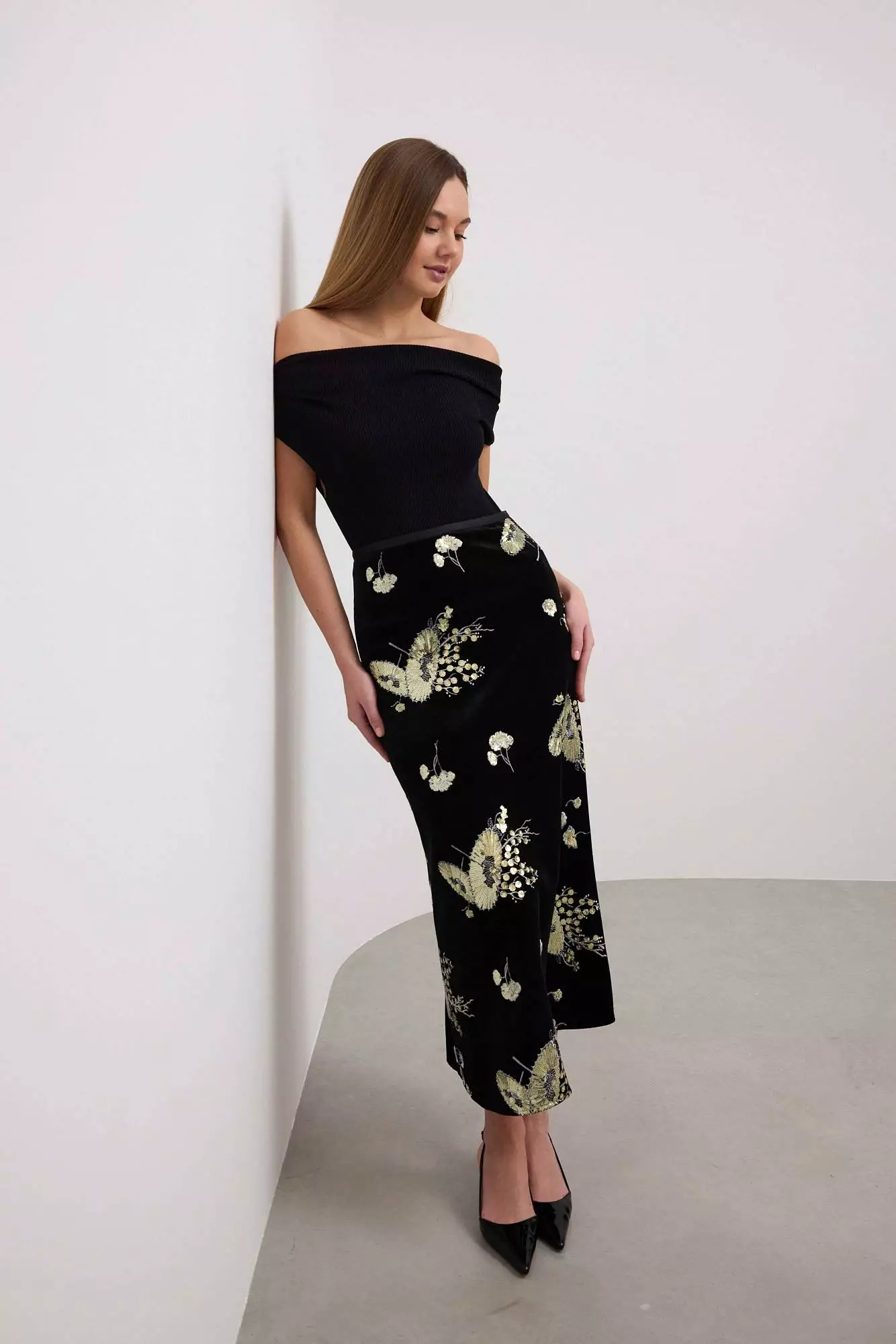 Юбка (S (42RU) чёрный). Избражение № 4