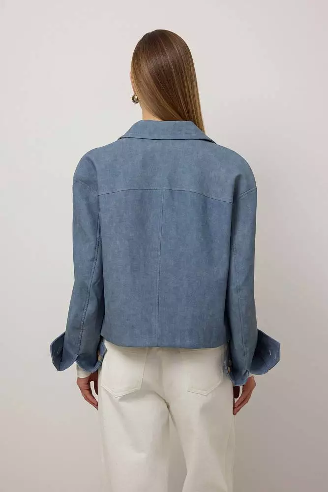 Куртка (S (42RU), голубой). Изображение № 3