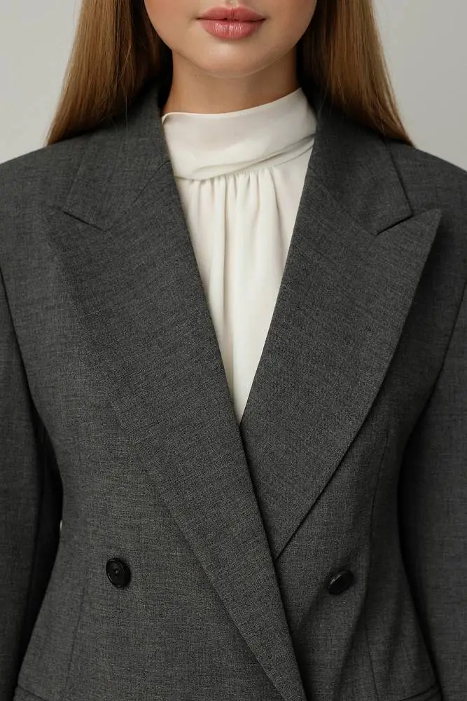 Пиджак (M (44RU), тёмно-серый). Изображение № 4