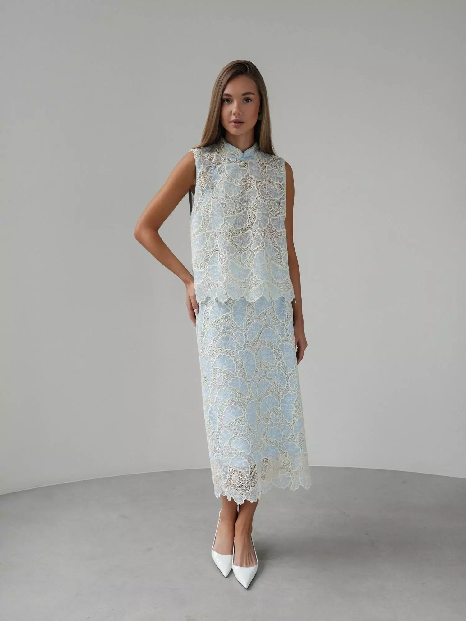 Юбка (S (42RU) голубой). Избражение № 1