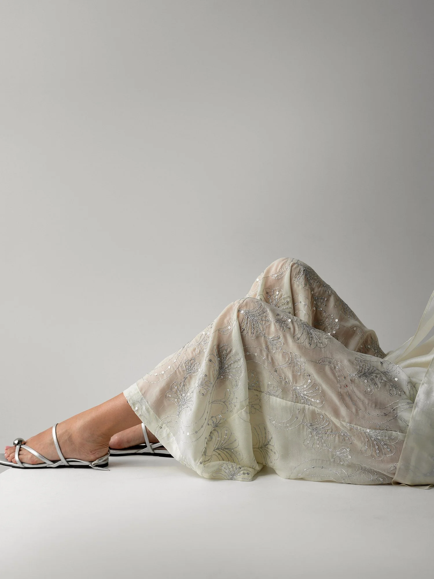 Брюки (L (46RU), ванильный). Избражение № 5