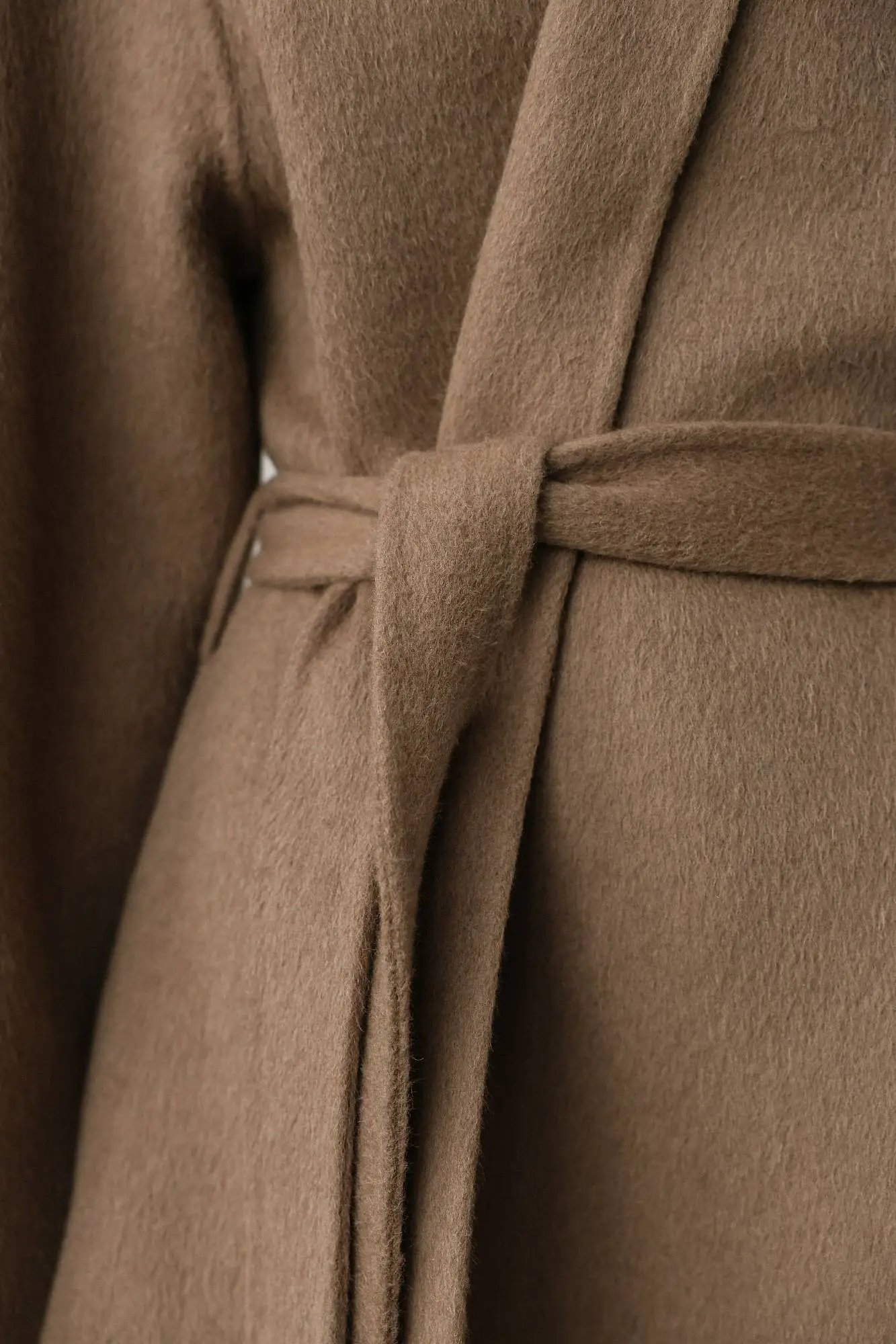 Пальто (onesize (42-46RU) бледно-коричневый). Избражение № 4