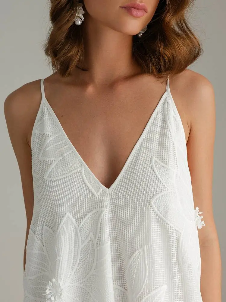 Платье (onesize (42-46RU), белый). Изображение № 2