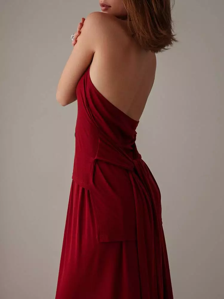 Топ (M (44RU), бордовый). Изображение № 5