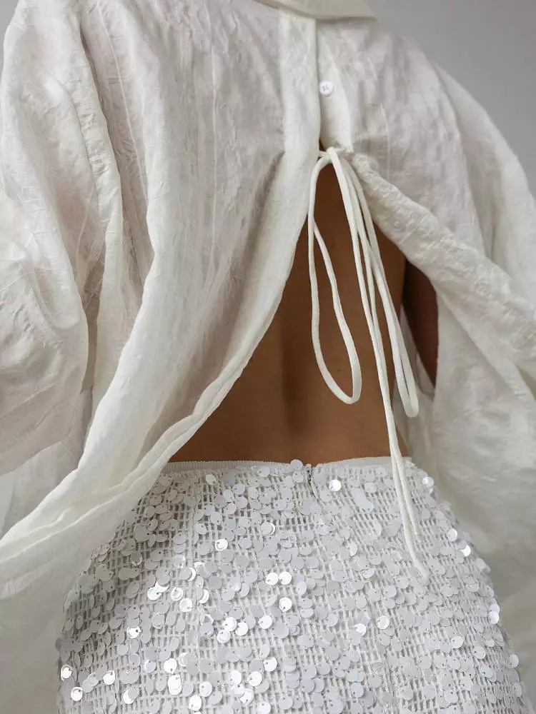 Юбка (S (42RU), белый). Изображение № 6