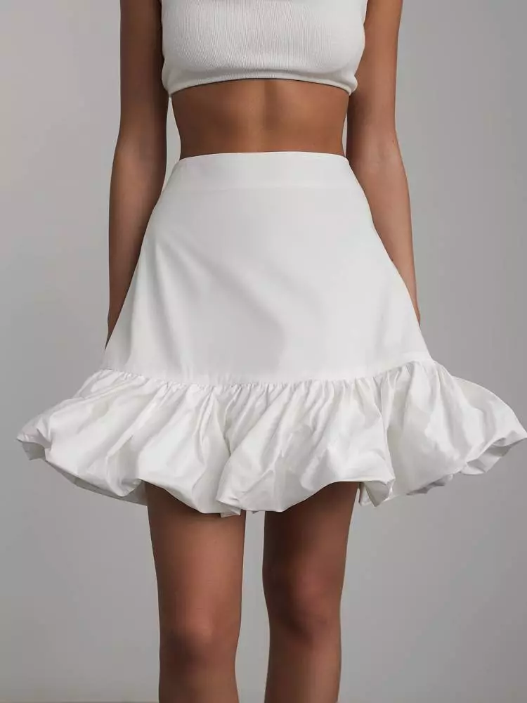 Юбка (L (46RU), белый). Изображение № 2