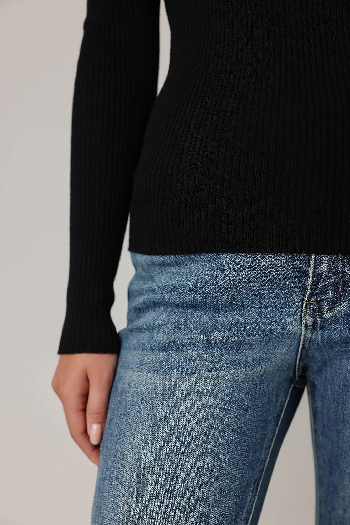 Лонгслив (onesize (42-46RU), чёрный). Избражение № 4