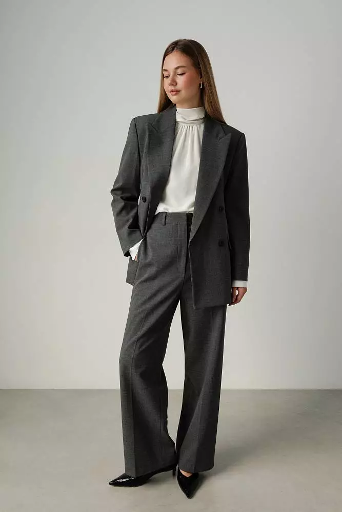 Брюки (S (42RU) тёмно-серый). Изображение № 3