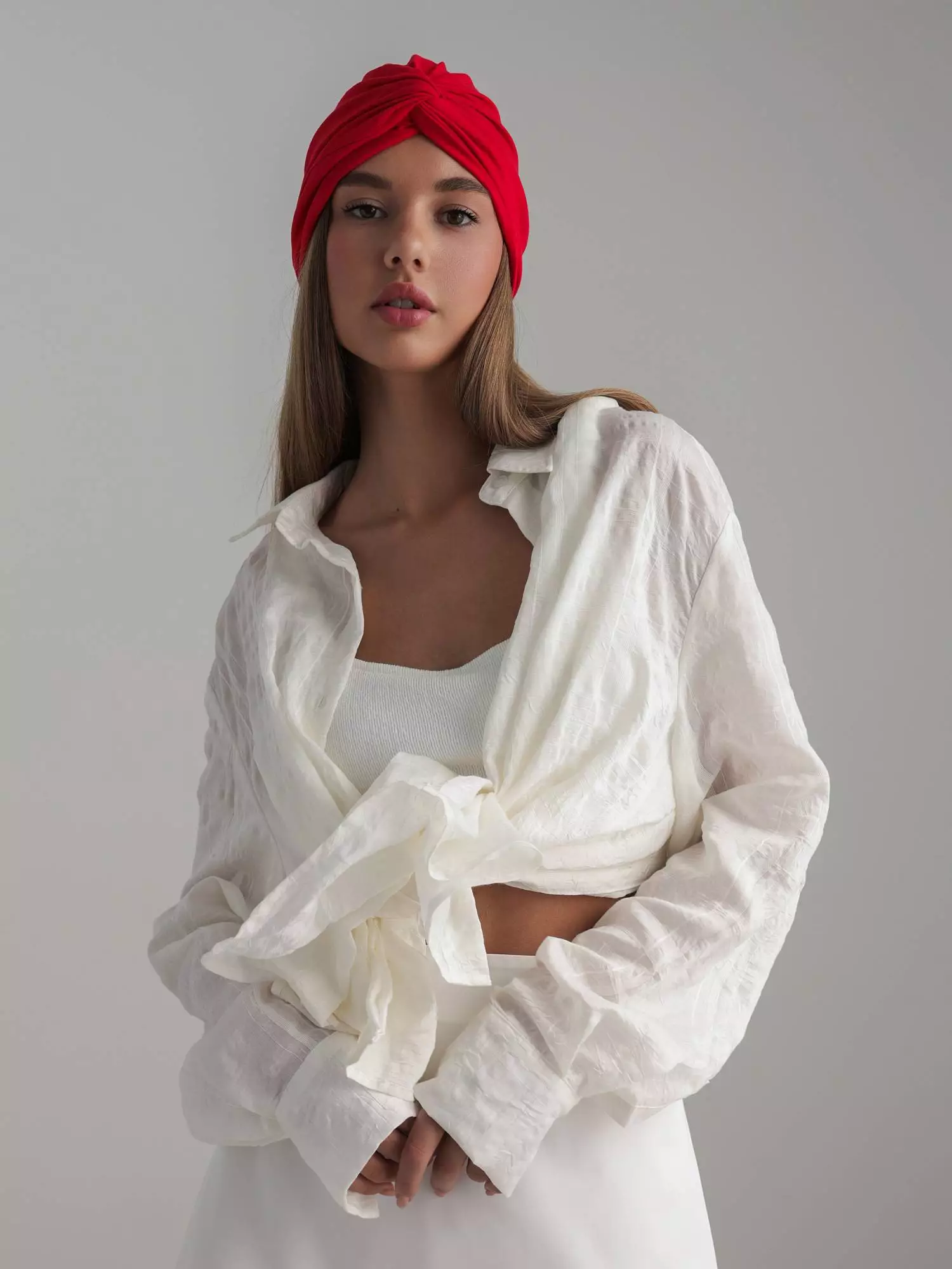 Рубашка (S (42RU), молочный). Избражение № 1