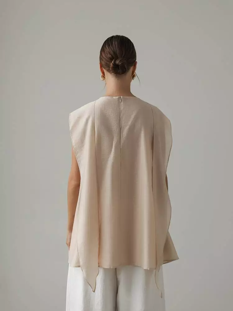 Топ (onesize (40-44RU), пудровый). Изображение № 5