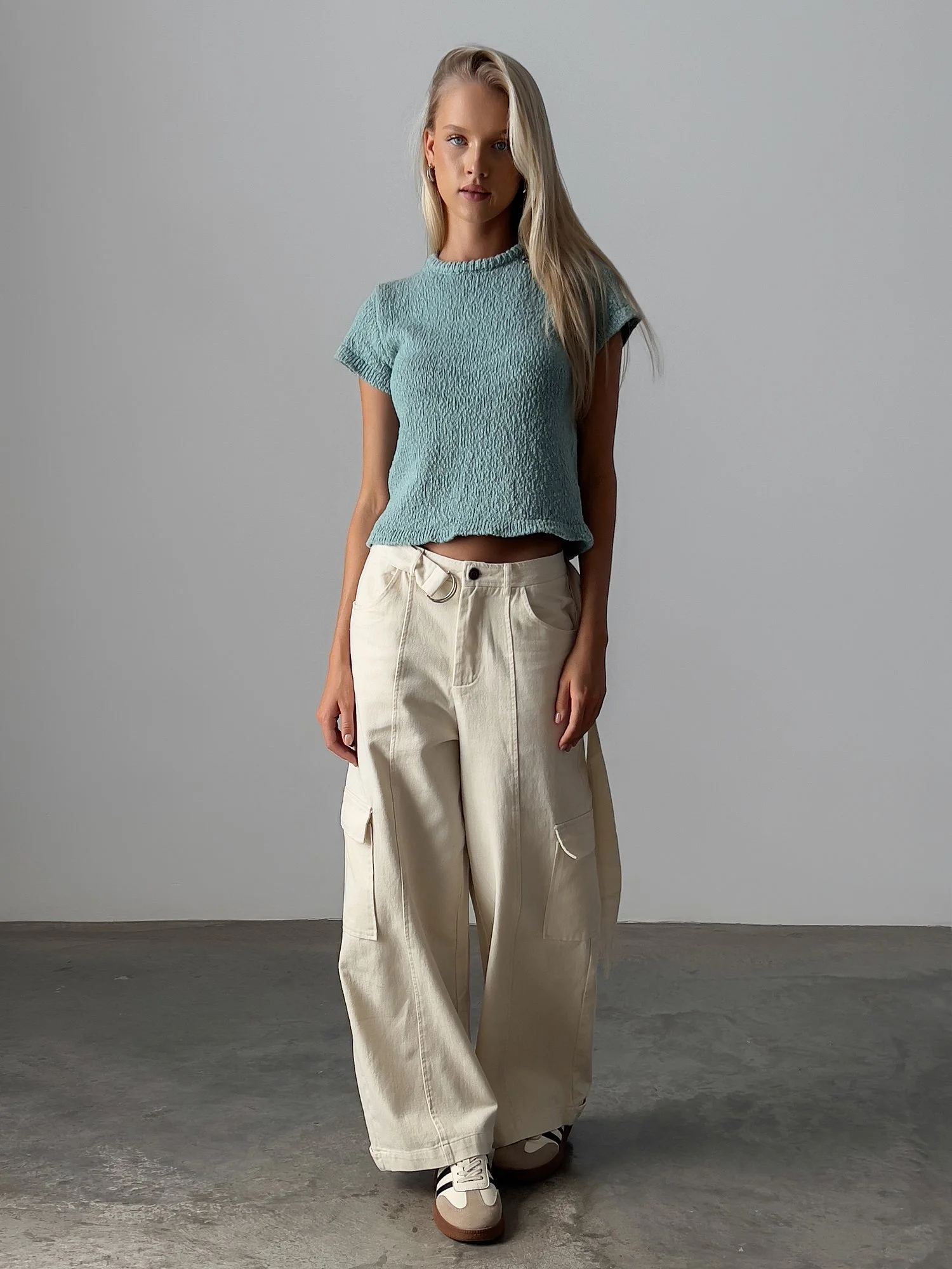 брюки (M, молочный). Избражение № 1