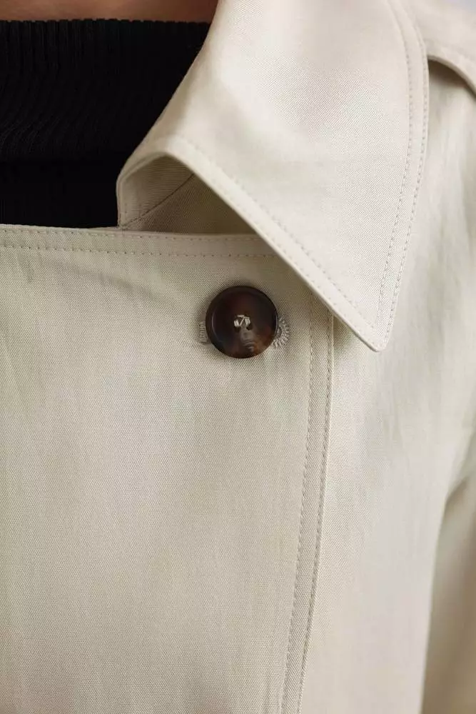 Тренч (S (42RU), бежевый). Изображение № 6