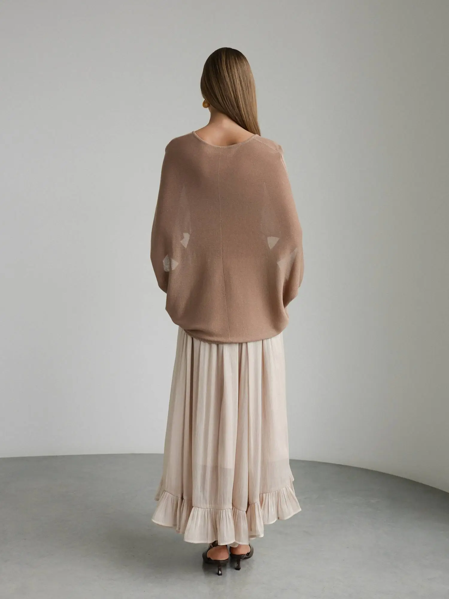 Топ (onesize (40-44RU), светло-коричневый). Избражение № 5