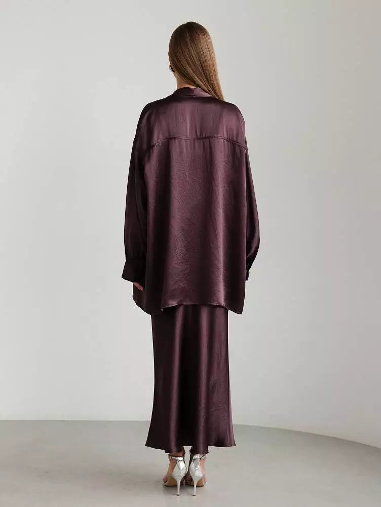 Накидка (onesize (42-46RU), сливовый). Изображение № 5