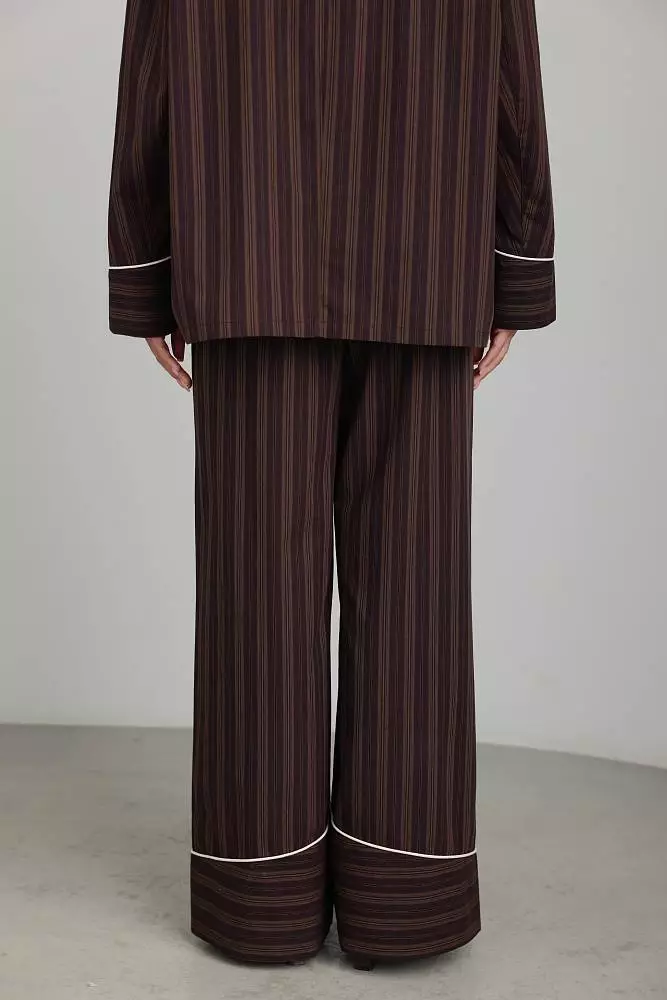 Брюки (S (42RU), коричневый). Изображение № 5