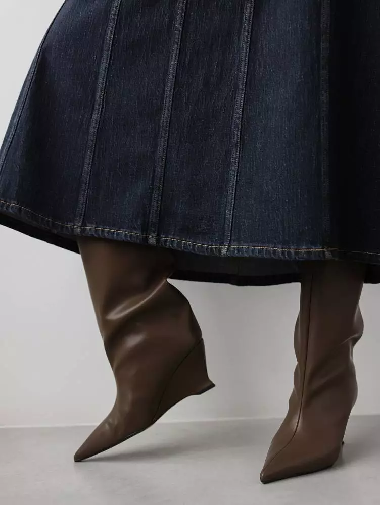 Юбка (S (42RU), тёмно-синий). Изображение № 4