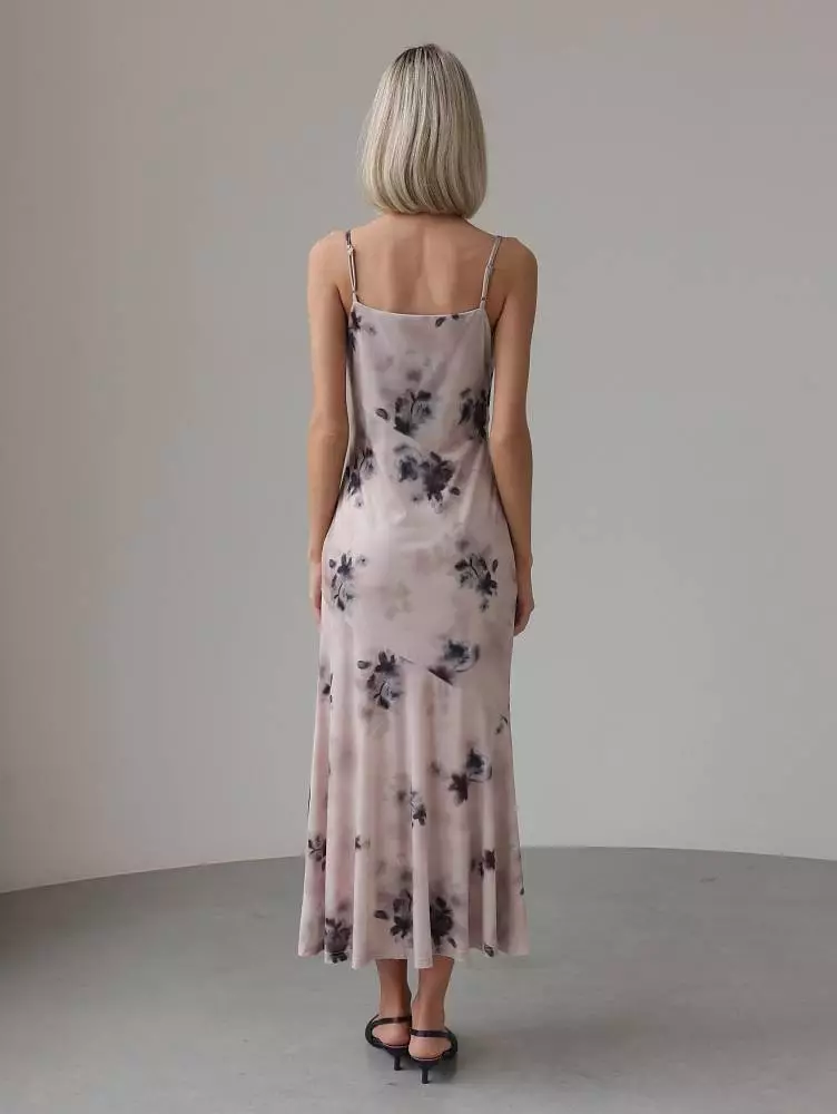 Платье (L (46), пыльно-розовый). Изображение № 5