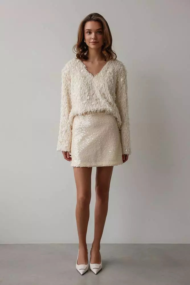 Юбка (S (42RU), светло-бежевый). Изображение № 1