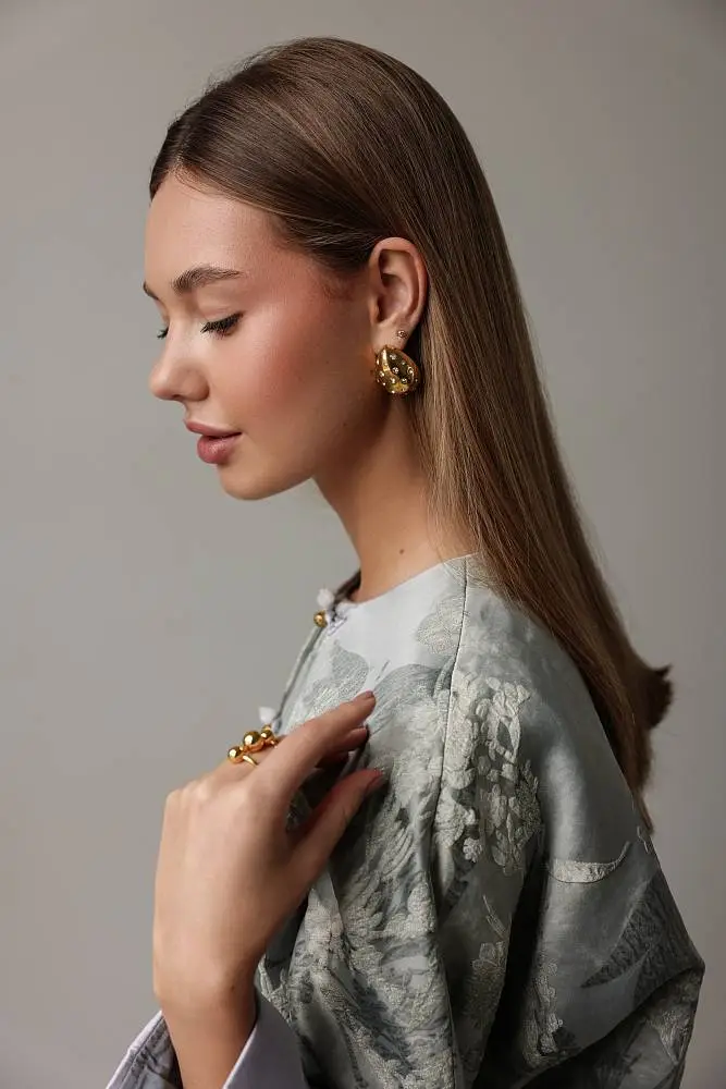 Серьги (золотистый). Изображение № 1