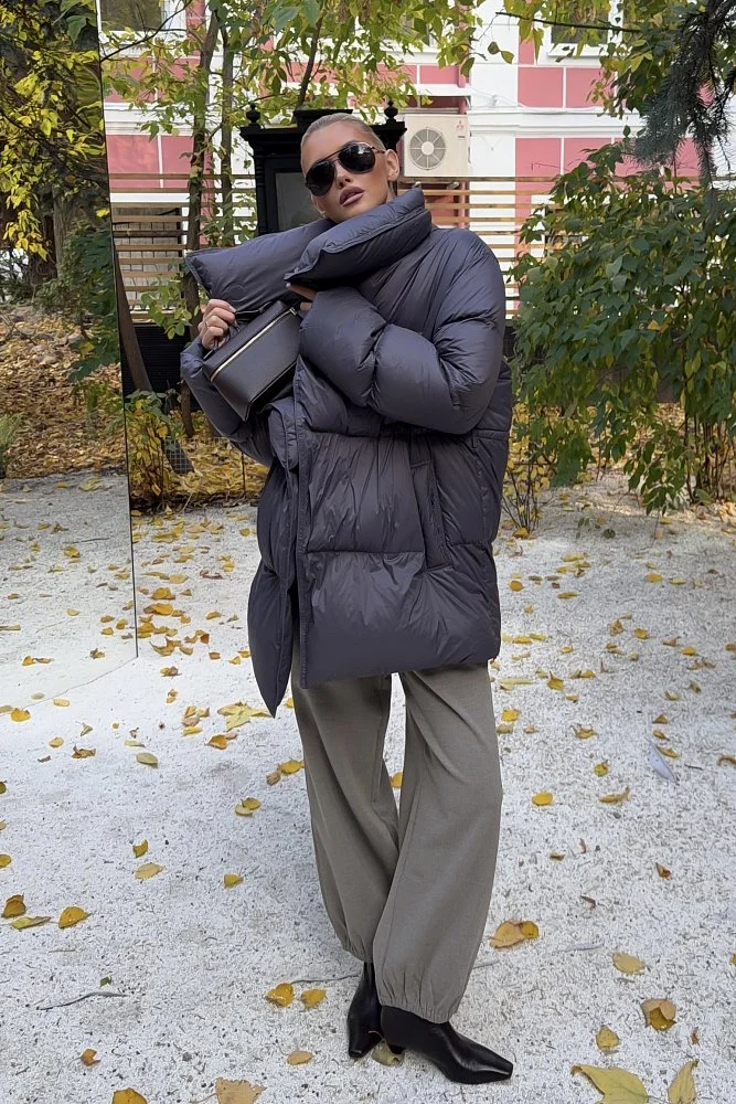 Куртка (onesize (42-46RU), пыльно-фиолетовый). Изображение № 3