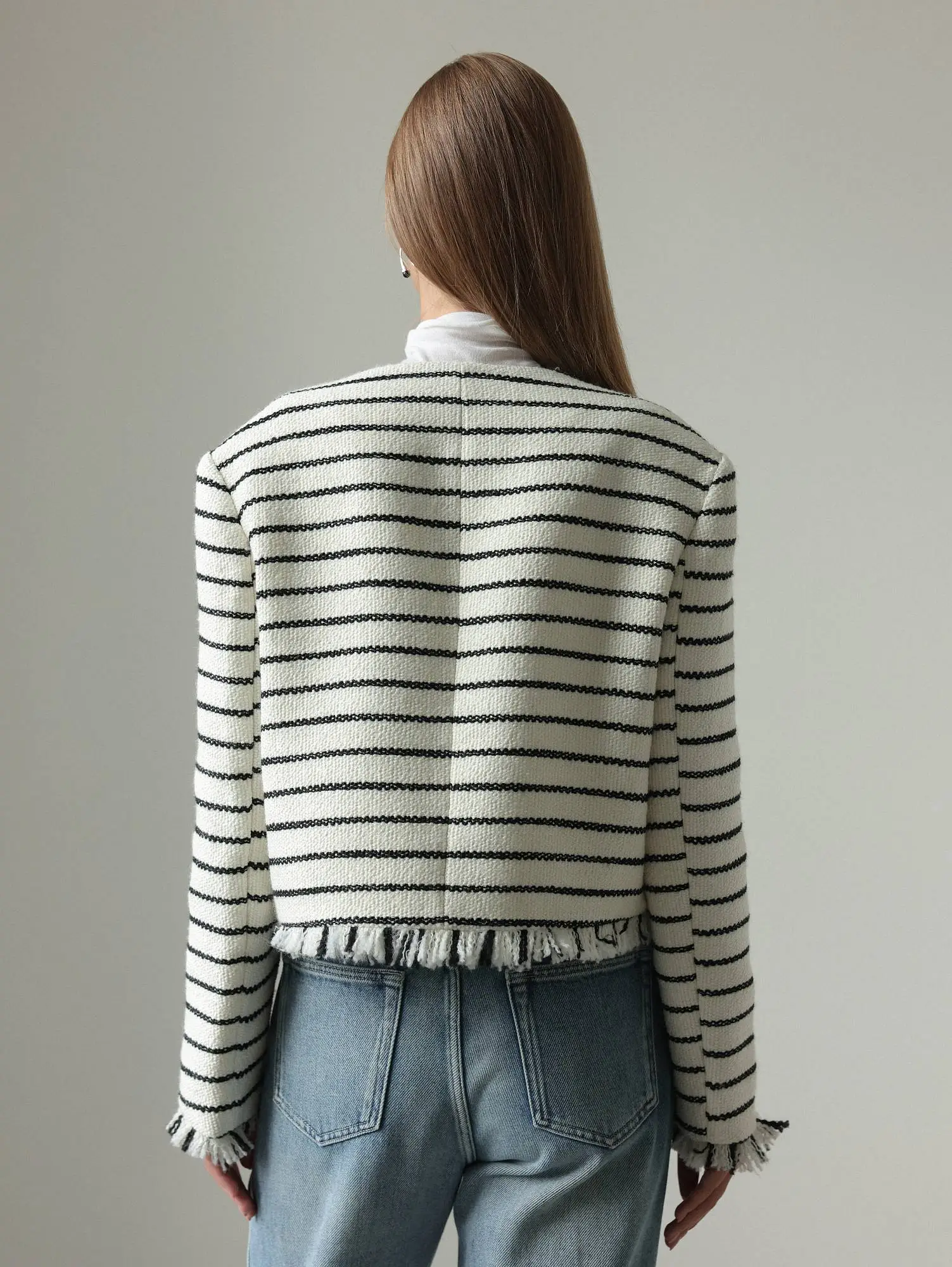 Жакет (M (44), молочный). Избражение № 5