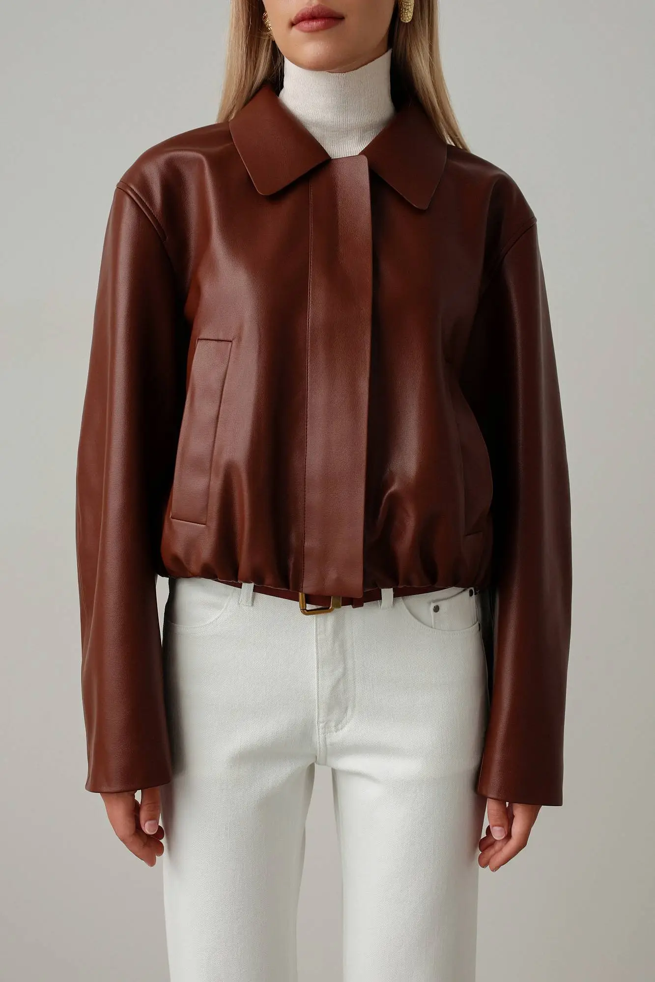 Куртка (M (44RU), коричневый). Избражение № 1