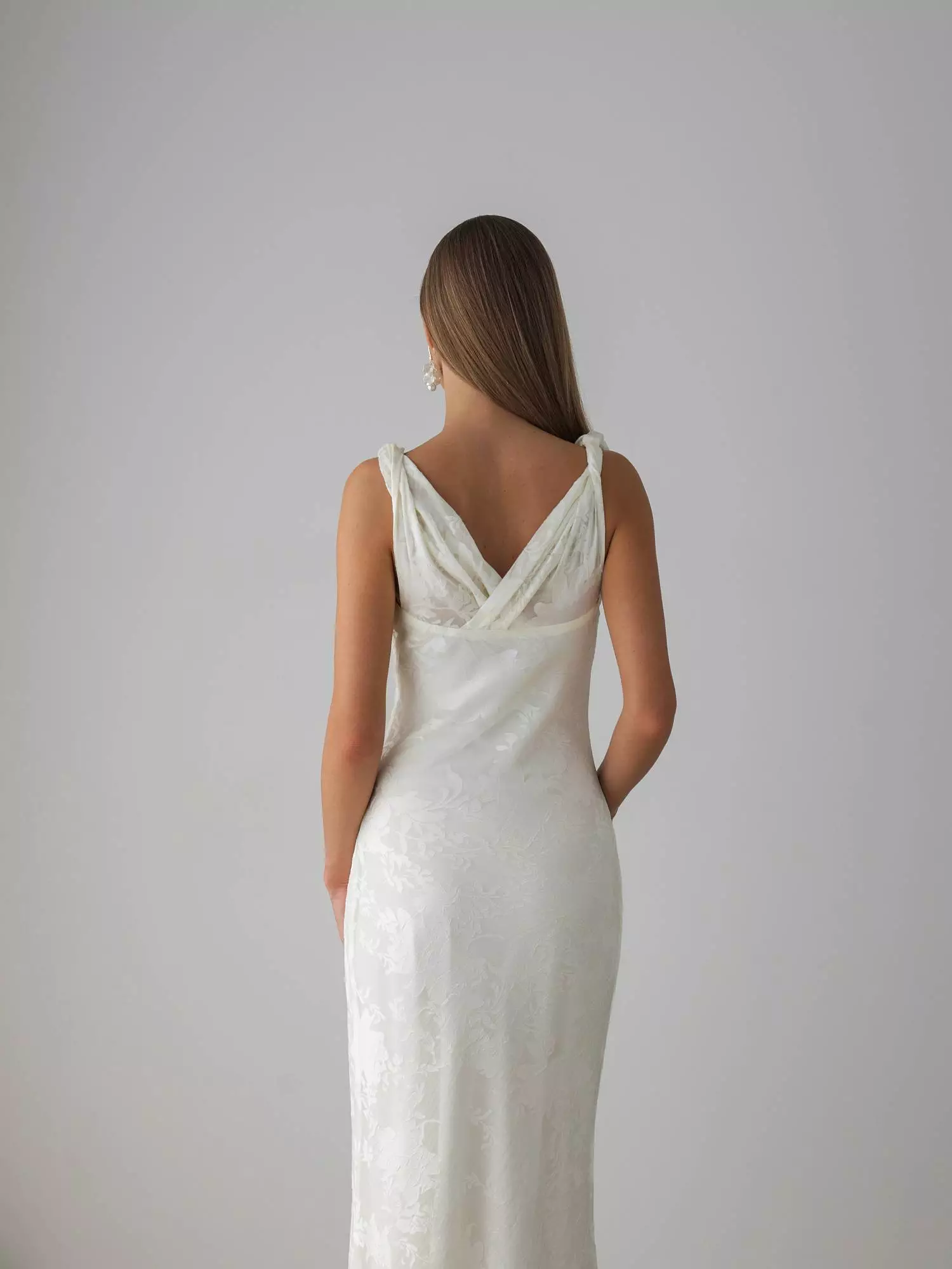 Платье (M (44RU), ванильный). Избражение № 5