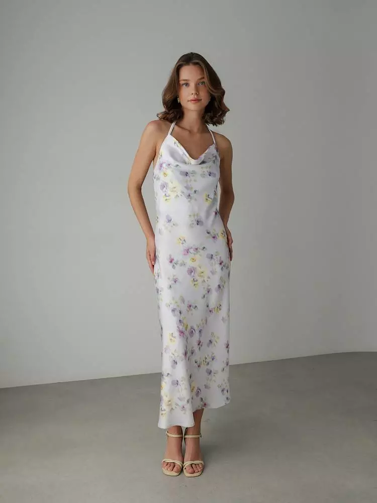 Платье (M (44RU), светло-лиловый). Изображение № 1