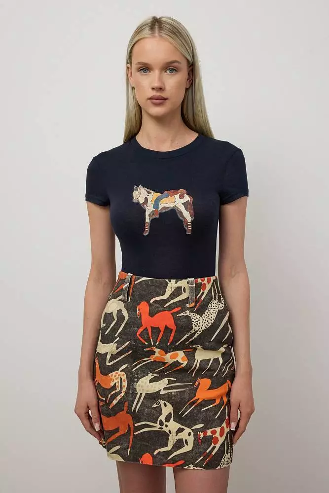 Юбка (S (42RU), серо-коричневый). Изображение № 3