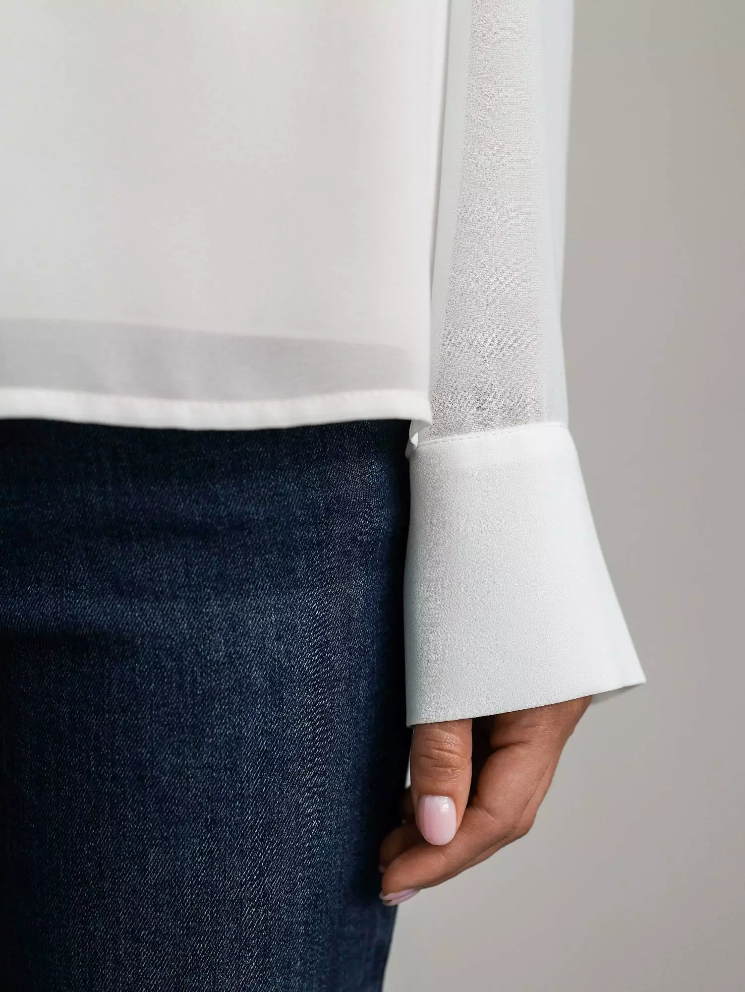 Блуза (M (44RU), белый). Избражение № 4