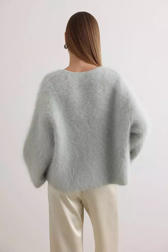 Кардиган (onesize (42-46RU), серо-голубой). Изображение № 3